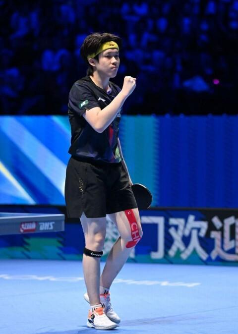 王楚钦力克松岛辉空首夺单打世界杯冠军